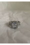 Heliophilia Silver Anillo de Latón Plateado